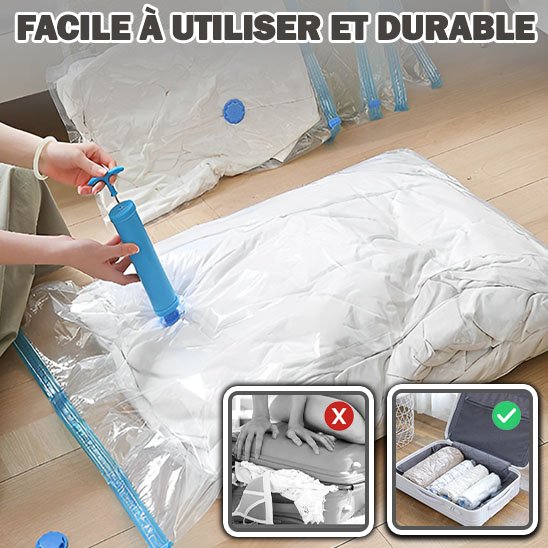 Sac de compression pour valise